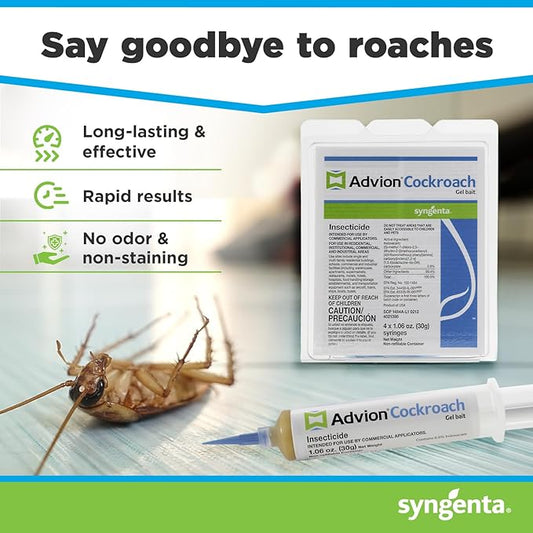 Advion Cockroach Gel Bait Pack of 4